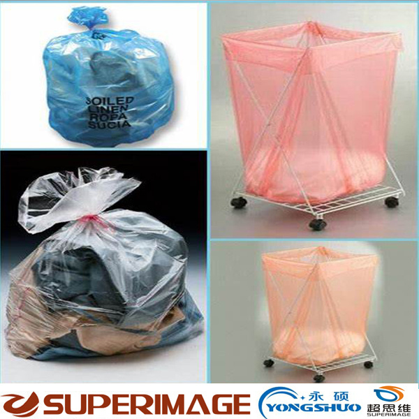 Water Soluble Laundry Bags/Disposable Laundry Bags/Hospital Laundry Bags/Water Dissolve Bags/Laundry Bags