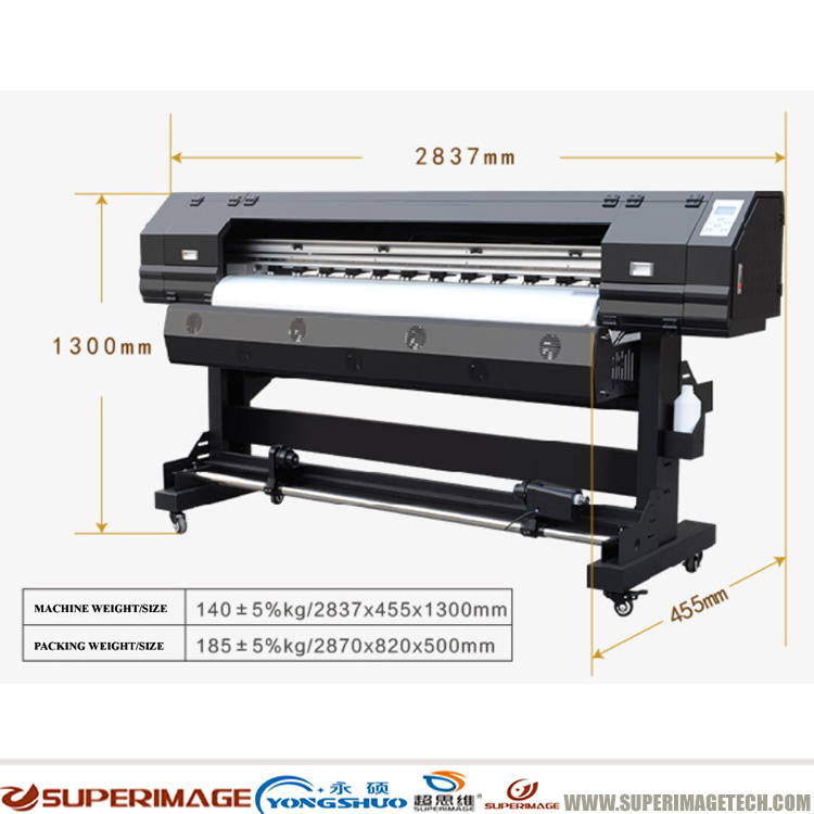 1.6m/1.8m Eco Solvent Printer (64" and 72")