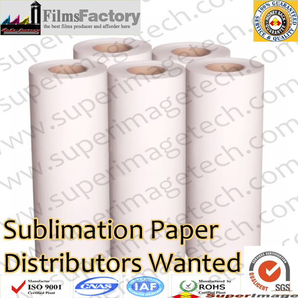 Sublimation Print Paper (12"/17"/24"/30"/36"/50"/60"/64"/70"/74"/87"/100′ Roll, etc)