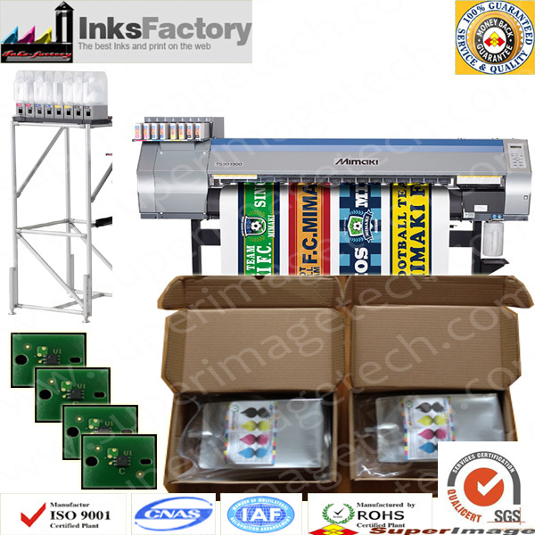 Mimaki Ts30-1300 Sublimation Ink Bags with Sb54 Chips