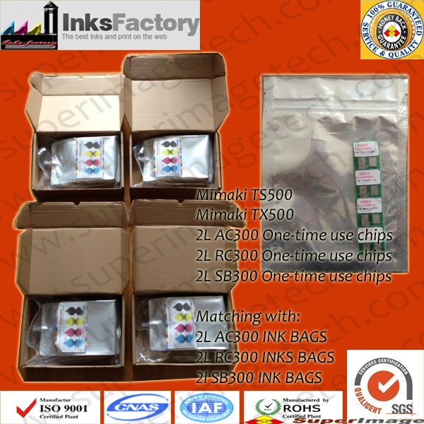Mimaki Ts500/Tx500 Sb300 Ink Bags 2liter Pack
