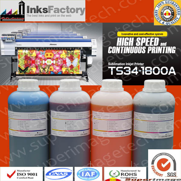Sb53 Sublimation Ink for Mimaki Ts34-1800A